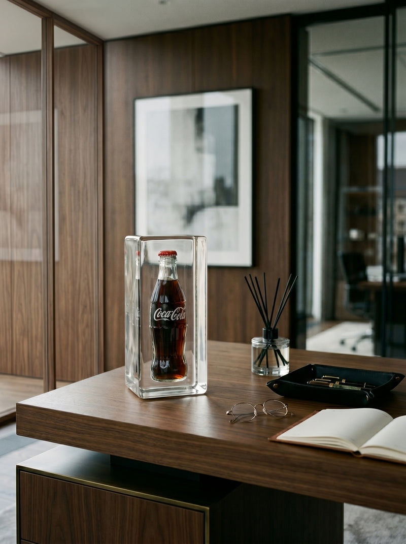 Coke Trapped in Glass