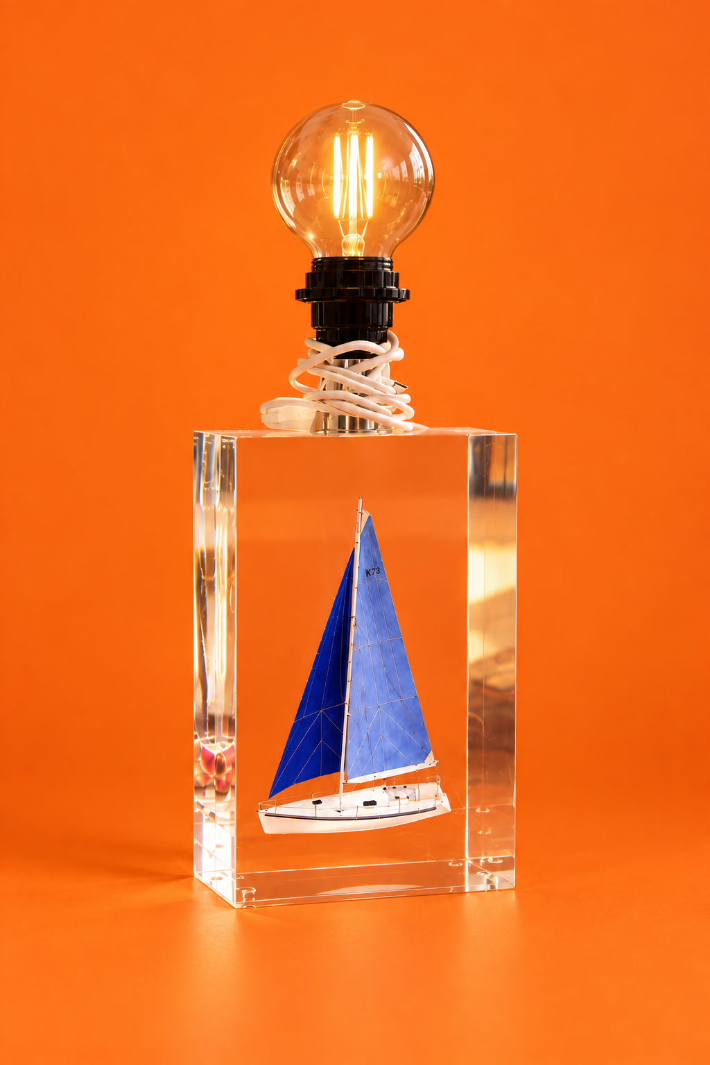 Blue Boat Light