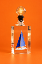 Blue Boat Light