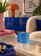 Blue Trapped in Glass