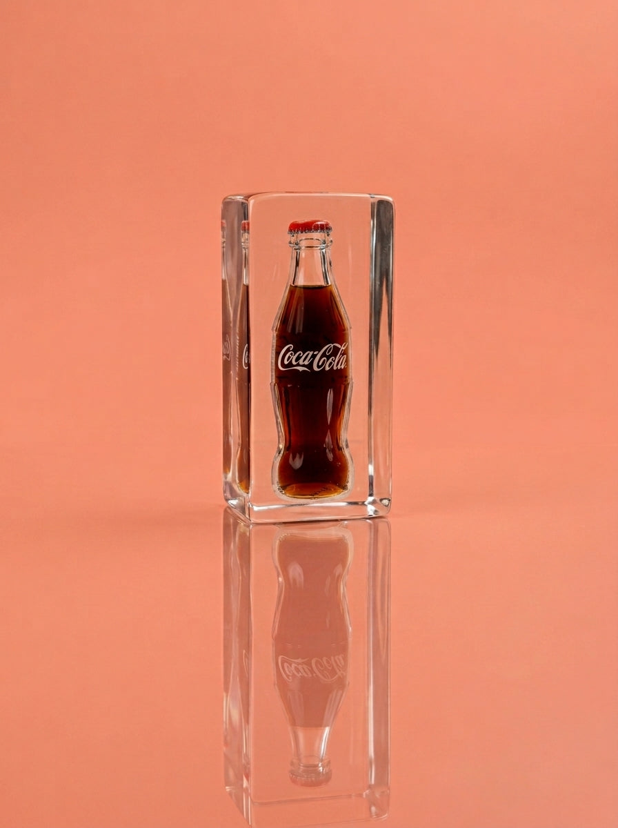 Coke Trapped in Glass