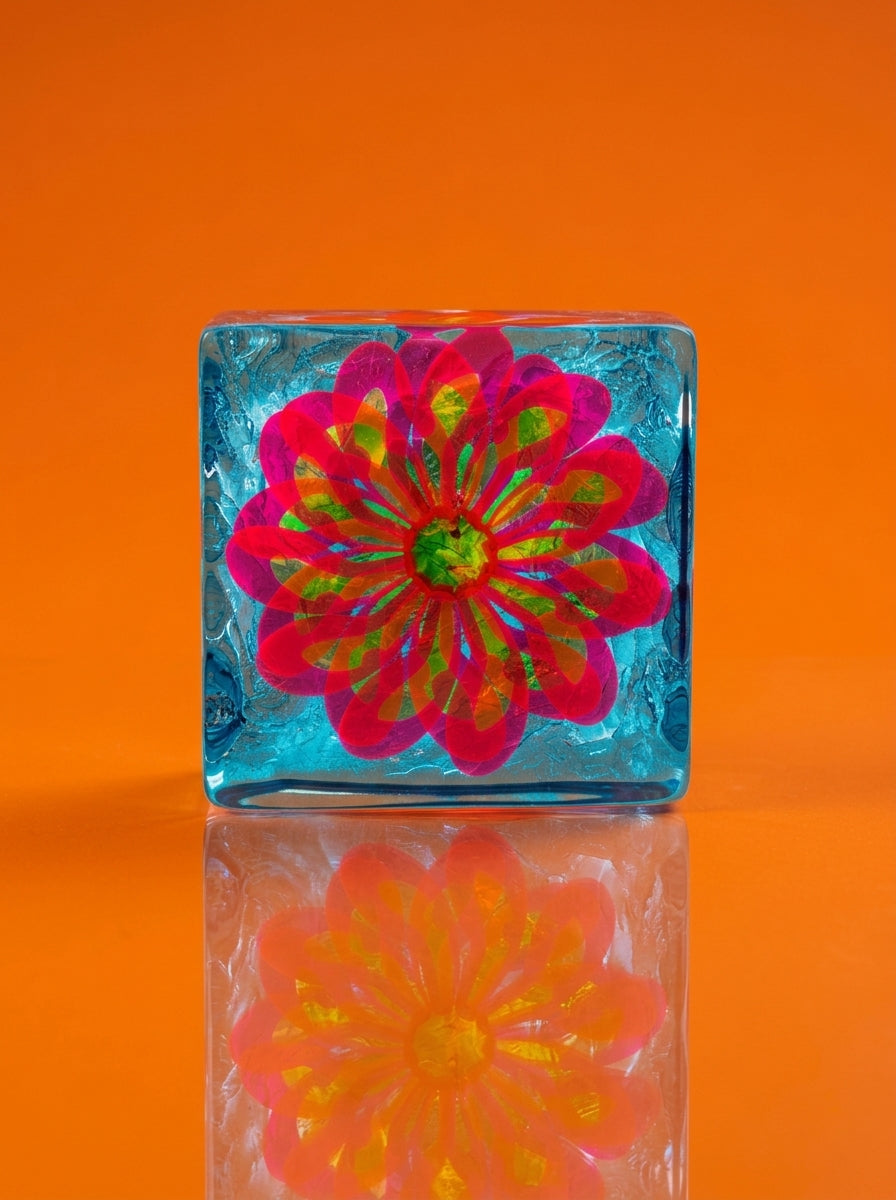Colourful flower