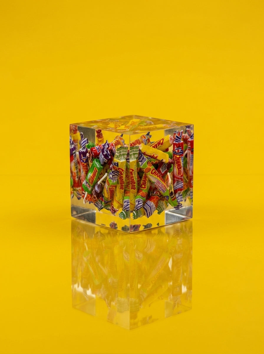 Carambar Trapped in Glass