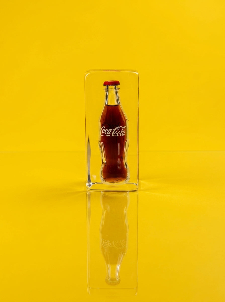 Coke Trapped in Glass