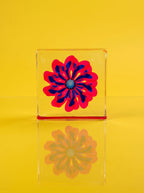 Pink & Blue Flower