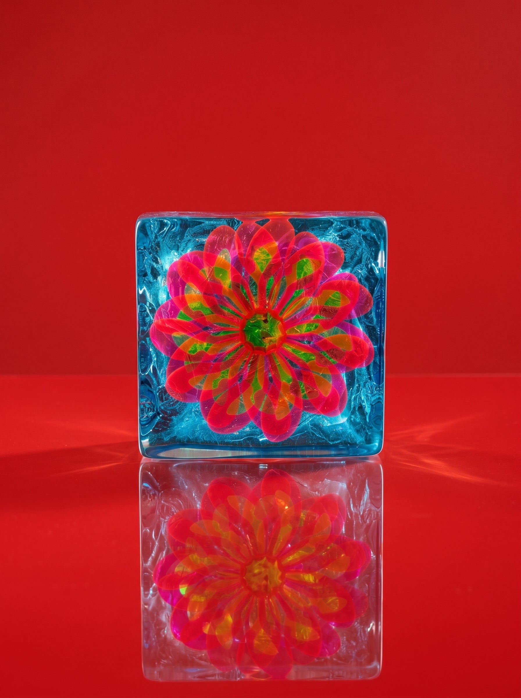 Colourful flower