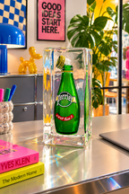 Perrier Trapped In Glass