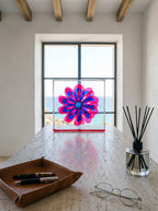 Pink & Blue Flower