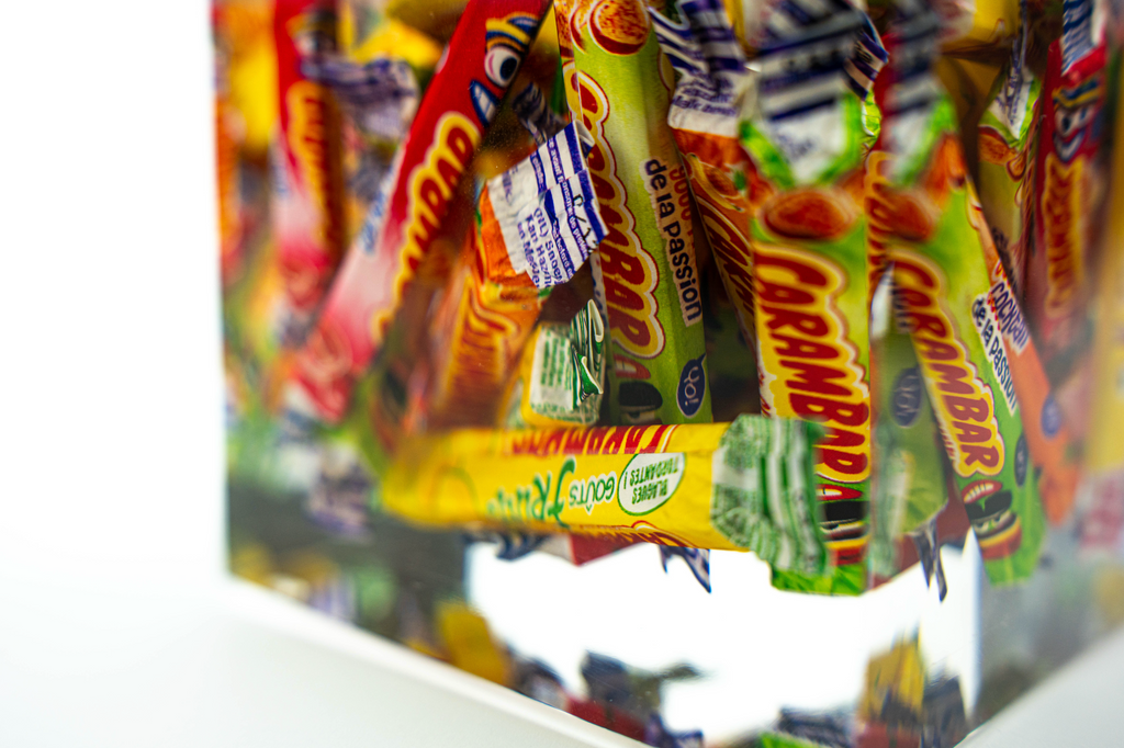 Carambar Trapped in Glass