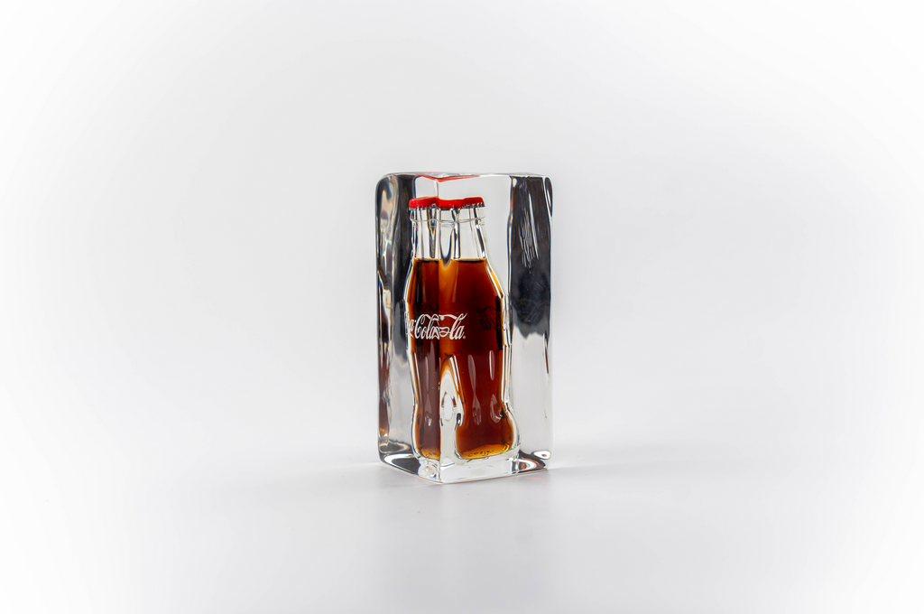 Coke Trapped in Glass