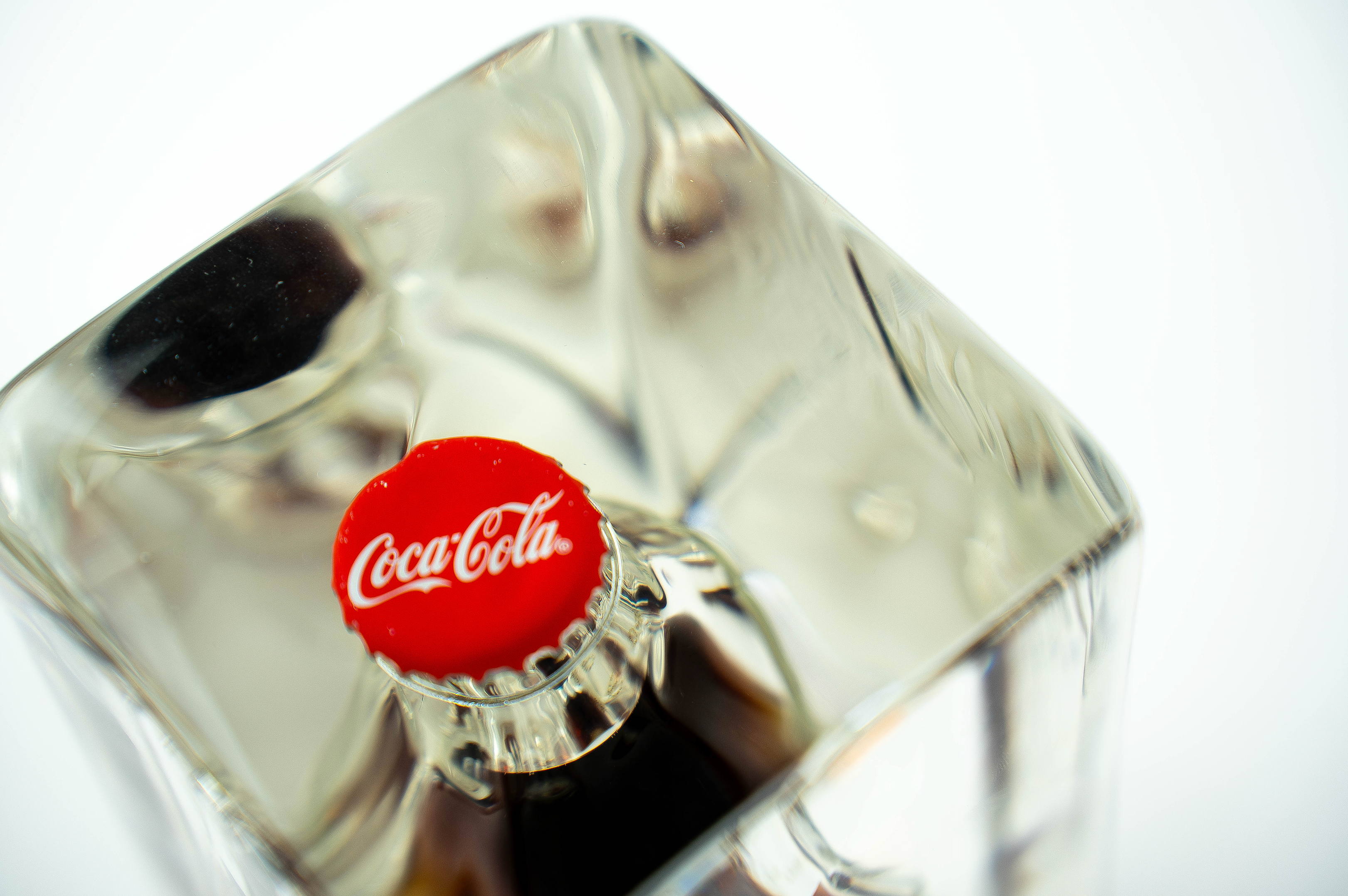 Coke Trapped in Glass