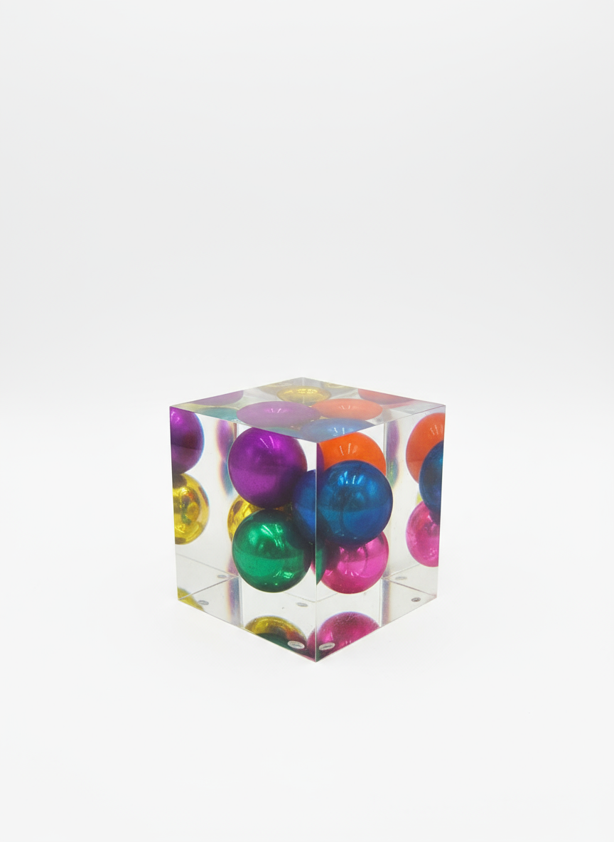 Bublles trapped in glass